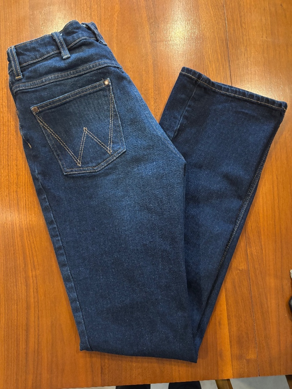 WOMEN'S HIGH RISE RODEO BOOTCUT WRANGLER RIDING JEAN